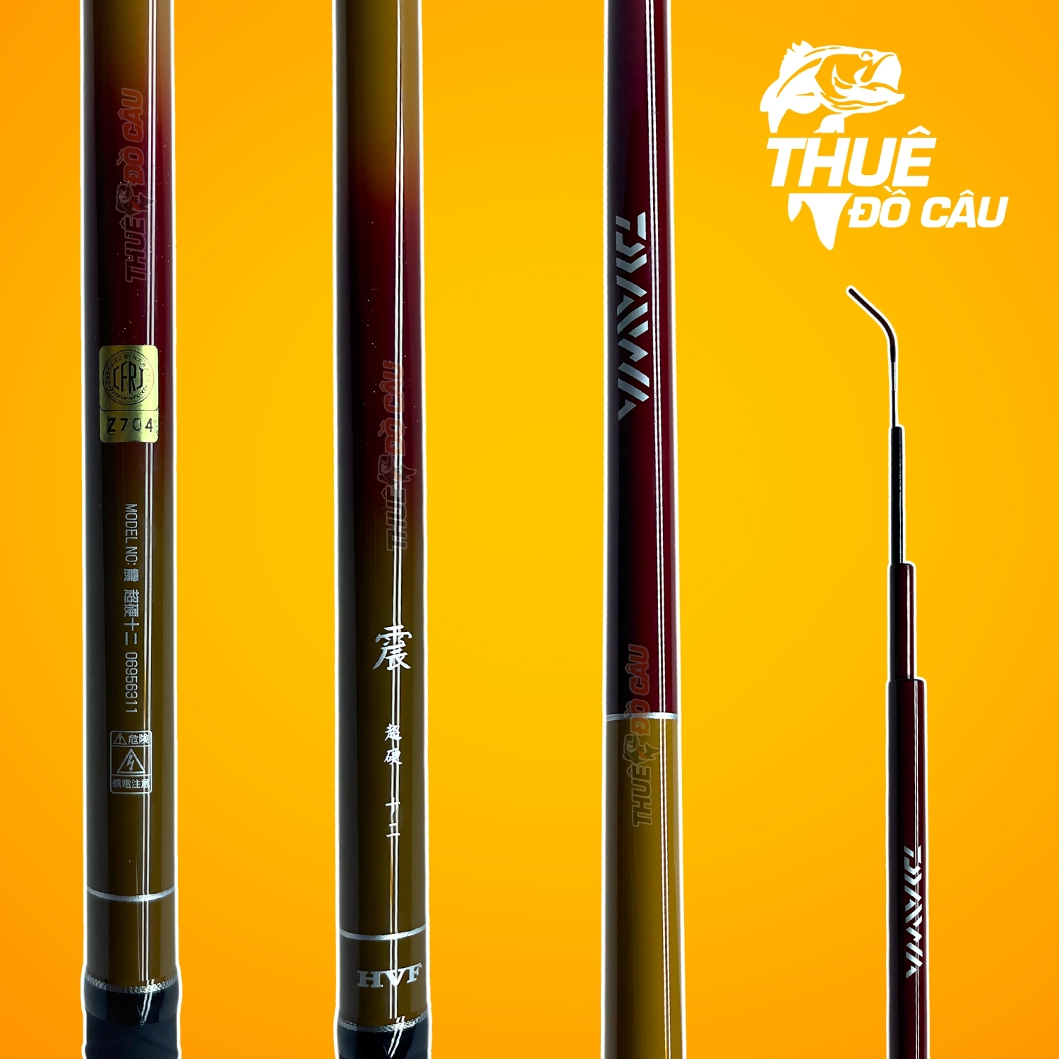 Cần câu đài Daiwa Zhen