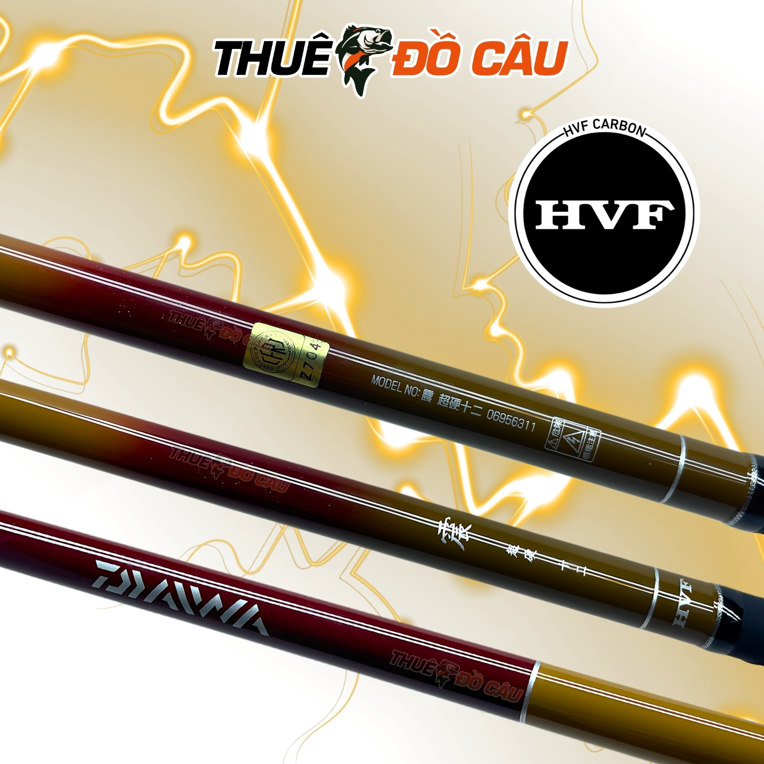 Cần câu Daiwa Zhen chịu tải cao