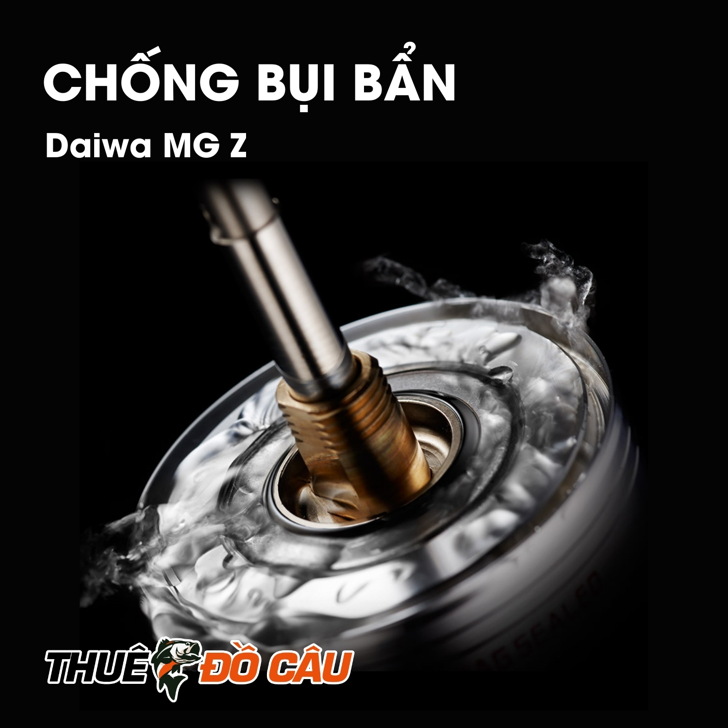 Khả năng chống bụi bẩn Daiwa MG Z