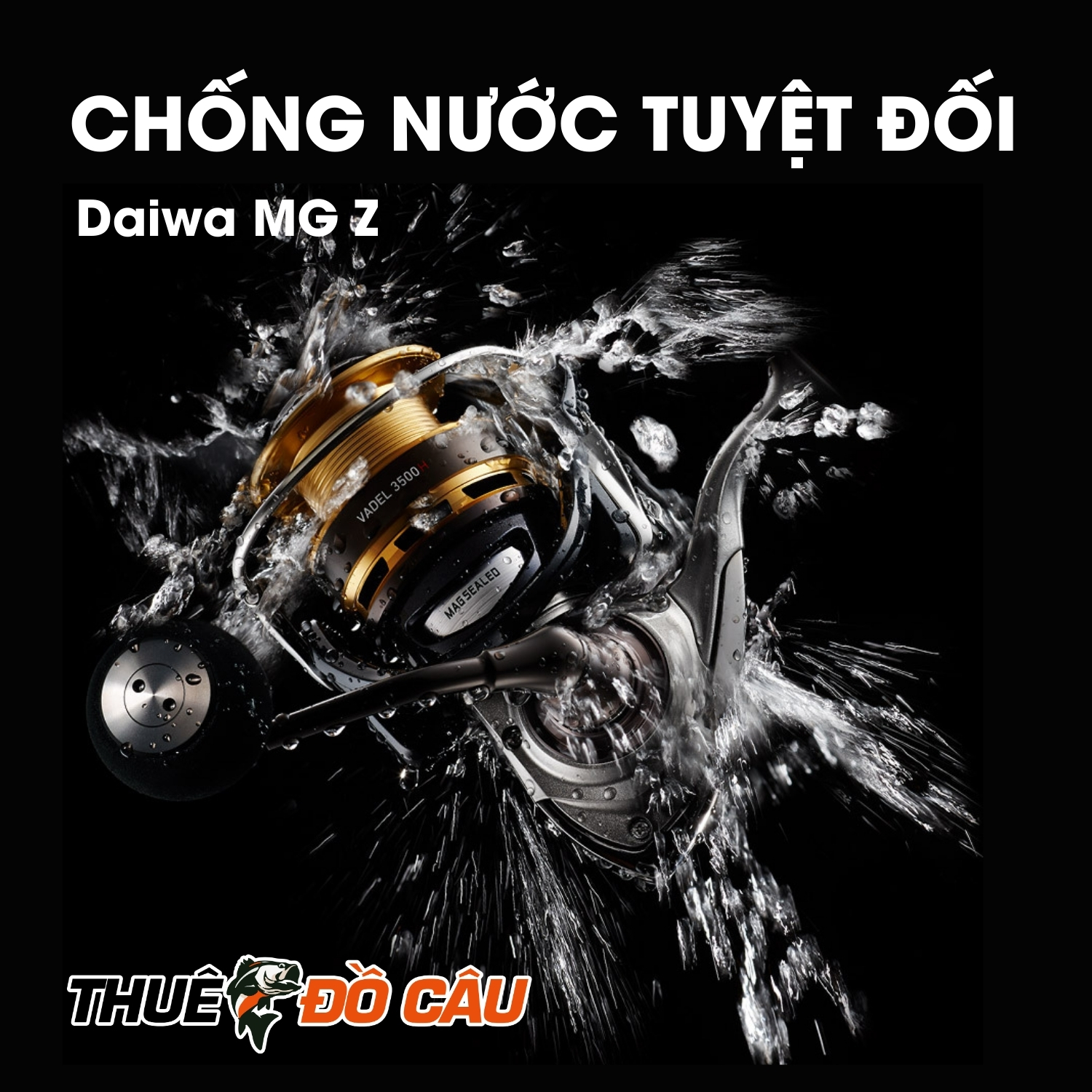 Khả năng chống nước tuyệt đối Daiwa MG Z