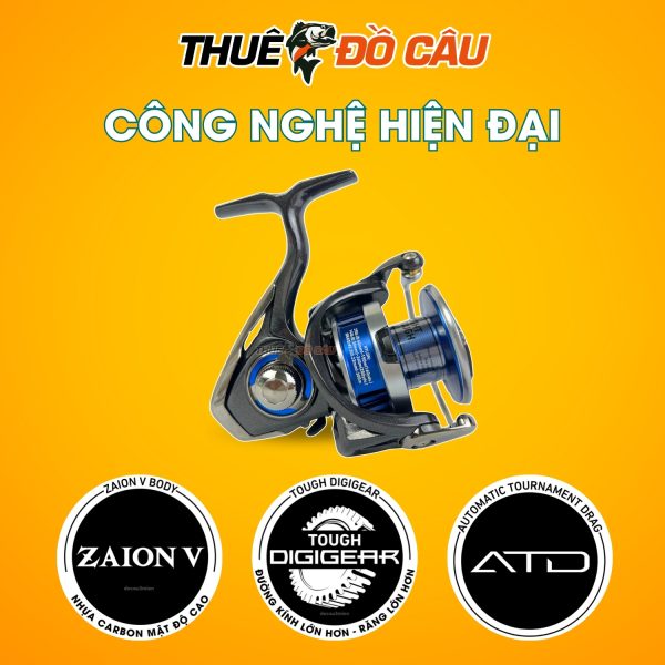 Công nghệ máy câu đứng Daiwa Legalis LT D-C 2020