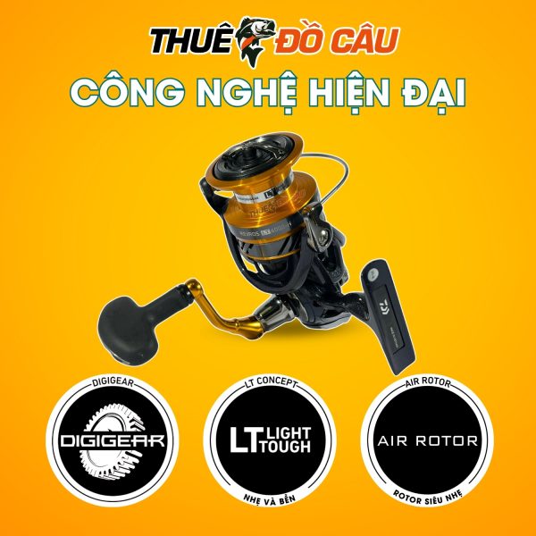Công nghệ máy câu đứng Daiwa Revros LT
