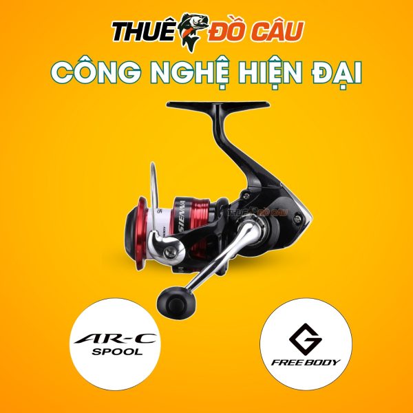 Công nghệ máy câu đứng Shimano Sienna FG
