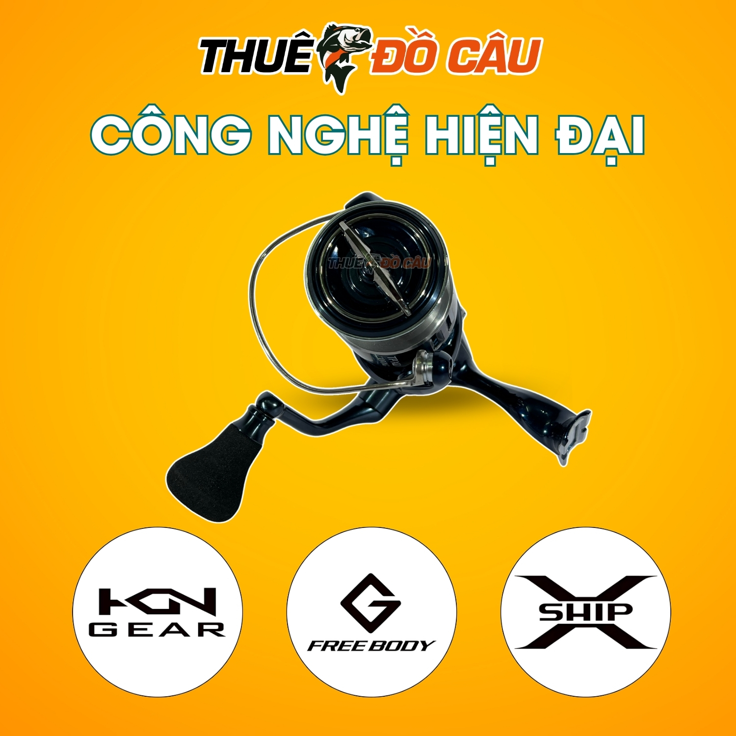 Công nghệ máy câu đứng Shimano Twin Power XD