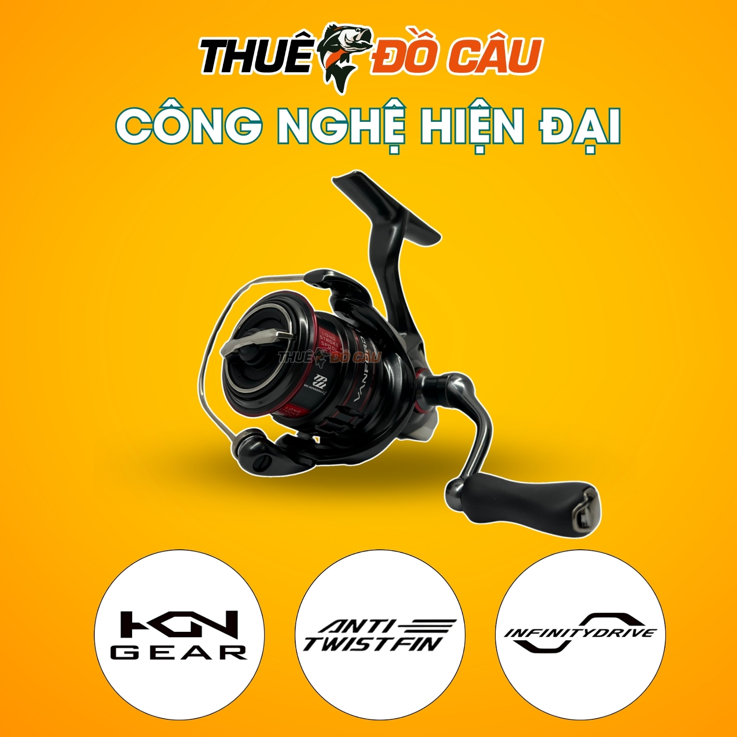 Công nghệ máy câu đứng Shimano Vanford 2024