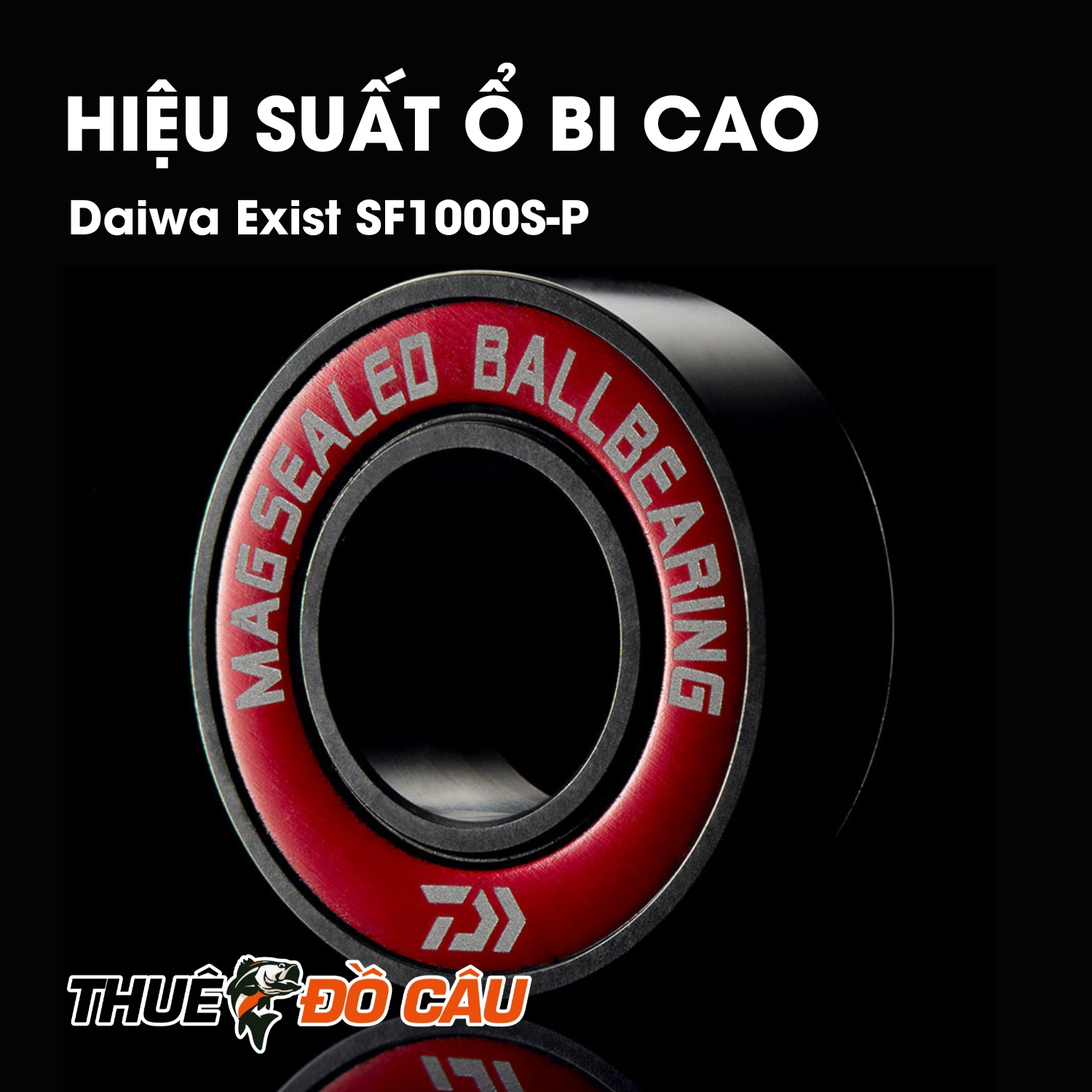 Hiệu suất ổ bi cao Daiwa Exist SF1000S-P