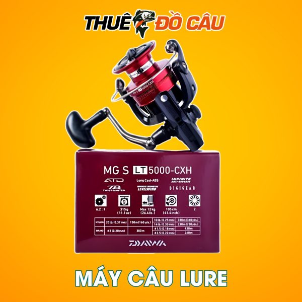 Máy câu đứng Daiwa MG S LT chuyên câu lure