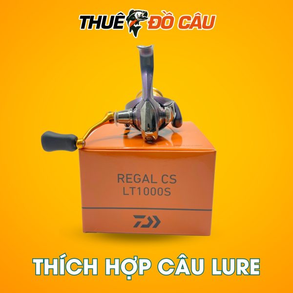 Máy câu đứng Daiwa Regal CS LT dùng câu lure