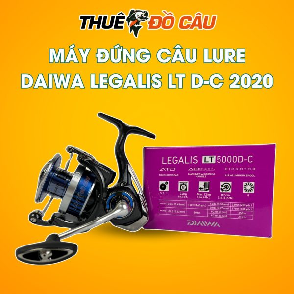 Máy câu lure đứng Daiwa Legalis LT D-C 2020