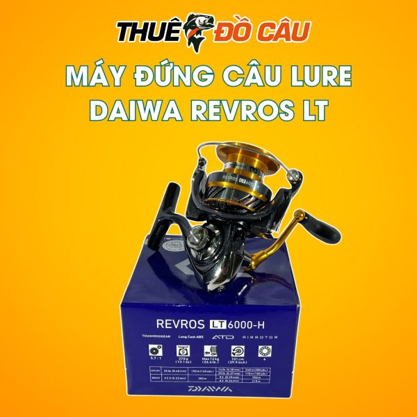 Máy câu lure đứng Daiwa Revros LT