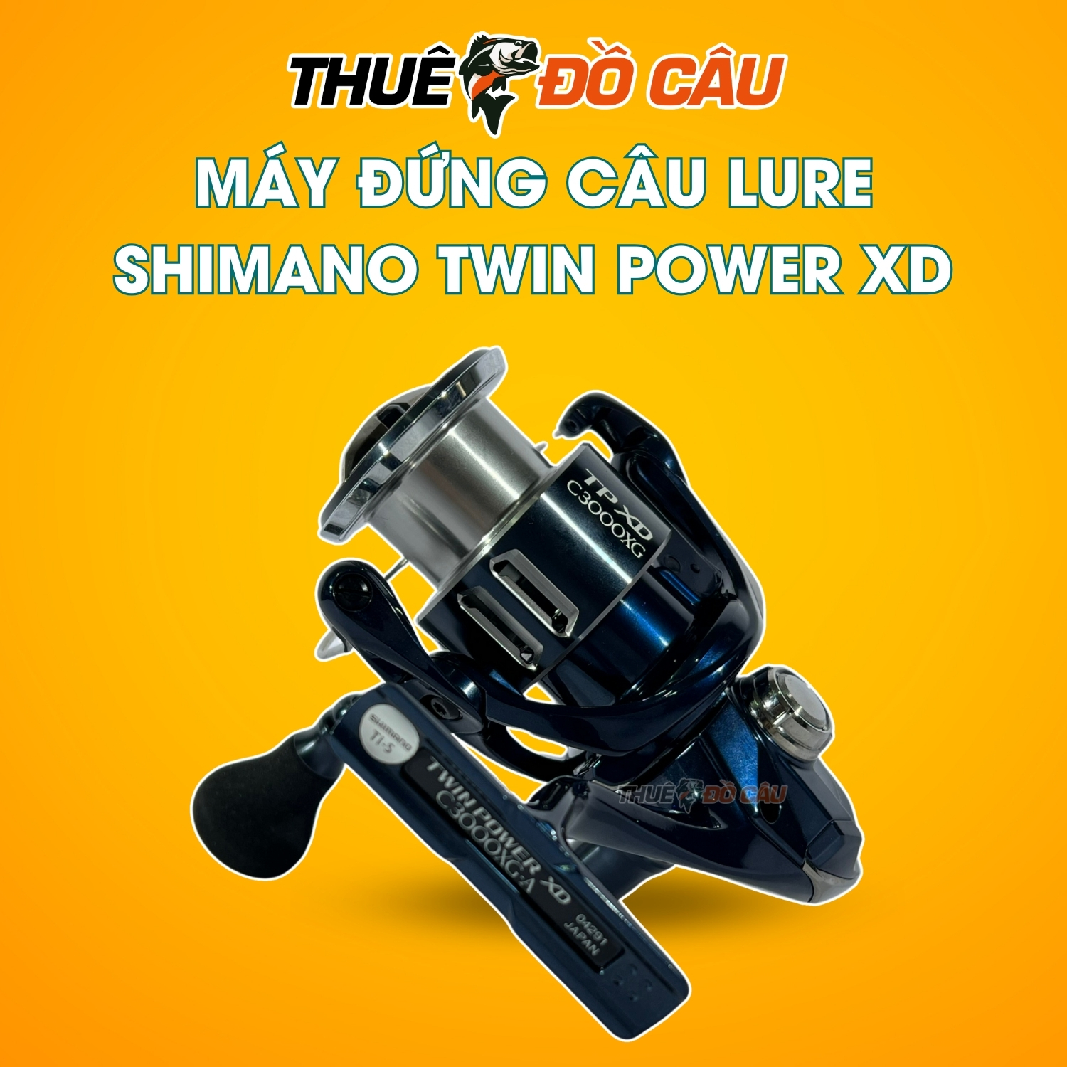 Máy đứng câu lure Shimano Power XD