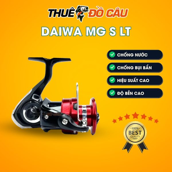 Ứng dụng máy câu lure đứng Daiwa MG S LT