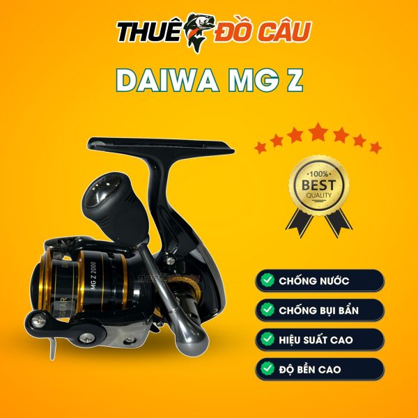 Ứng dụng máy câu đứng Daiwa MG Z