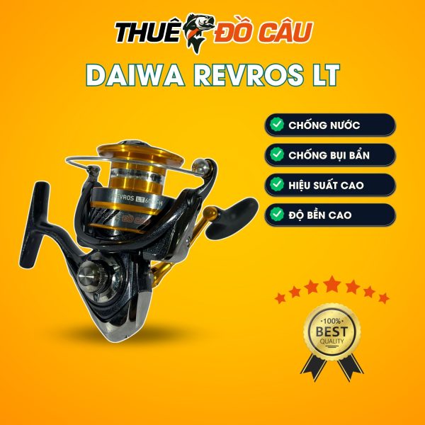 Ứng dụng máy câu đứng Daiwa Revros LT