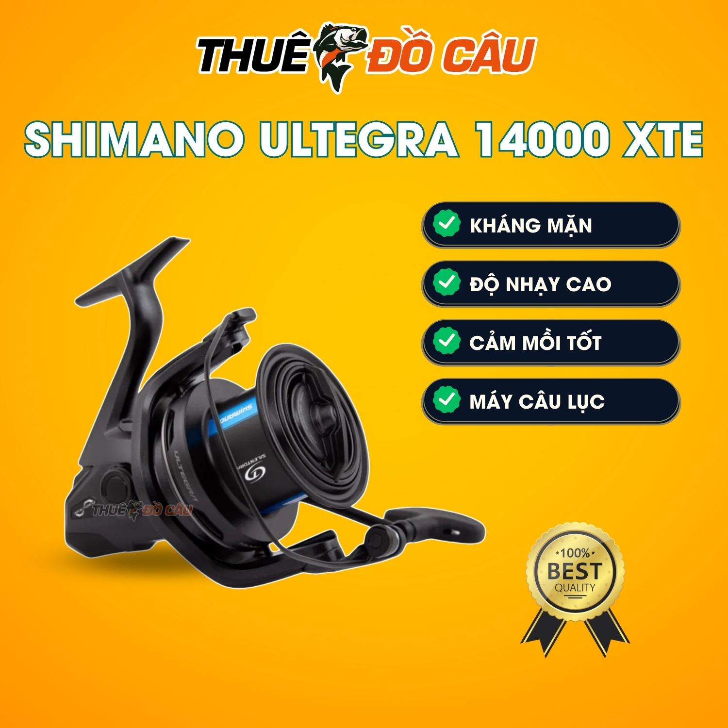 Ứng dụng máy câu đứng Shimano Ultegra 14000 XTE