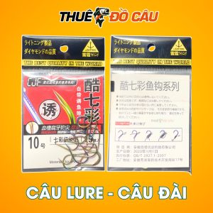Lưỡi Câu Lightning CJF Dùng Câu Lure và Câu Đài