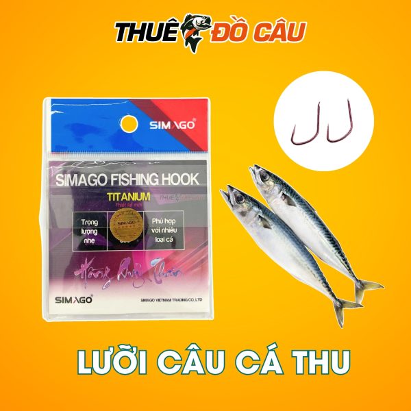 Lưỡi Câu Simago Câu Cá Thu